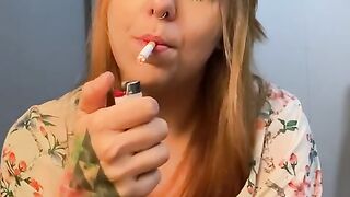 Very Sexy Amateur Smoking For You