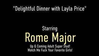 Rome Major Eats Out His Big Boobed Gf Layla Price For Dinner