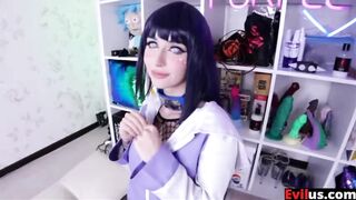 Cosplay Anal Sex With Hinata! Anal Creampie Gape Big Ass Teen Purple Bitch - Full Scene On (Evilus.com)