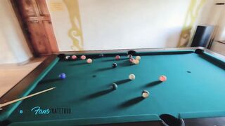 Risky Fucking On The Pool Table With Kate Truu