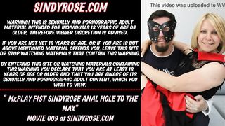 Mrplay Fist Sindyrose Anus Hole To The Max (Sindy Rose Aka Nikkicurly)