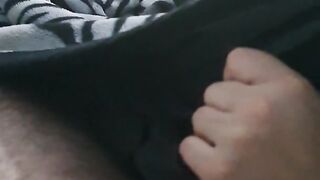 Step Mom Hand Slip Under Blanket Making Step Son Cum On Her Hands Near Husband