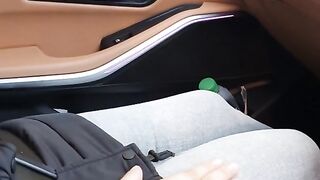 Sexy Brunette Step Mom Fucking Step Son While The Car Is Driving