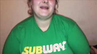 Taking Advantage Of A Cute Innocent Subway Girl Tricking Her Into Letting Me Have My Way With Her Covering Her In My Hot Cum