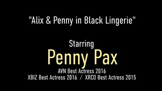 Horny Duo Penny Pax And Alix Lynx Kissing While Sharing Cock