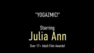 Milf Julia Ann Finds Better Way To Stretch In Yoga Practice