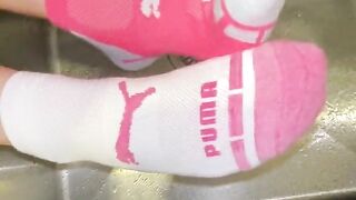 Best Wet Sock Fetish Compilation (30 Pairs)