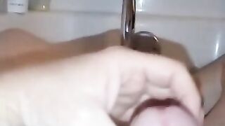 Shooting Cum In The Bathtub