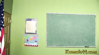 Kumalott - Nasty Teacher Masturbate Herself In Front Ot The Class