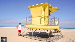 I Get Bumped By The Lifeguard On The Beach