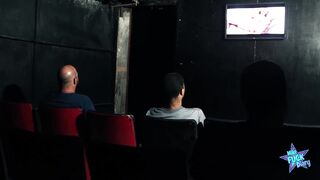 Cuckold Took His Wife In Porn Cinema To Get Fucked By Strangers