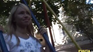 Russian Teen Picked Off For Rough Anal