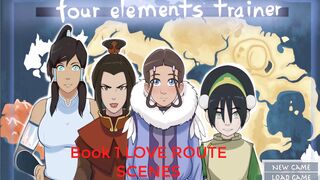 Book 1 Love All Scenes - Four Elements Trainer