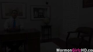 Bent Over Mormon Teen