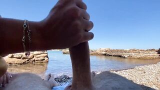 Public Sex On The Beach In A Great View With Strangers Around - Sofiadavid