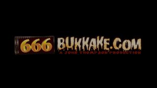 666Bukkake - Francesca Dicaprio Gets Her Ass Fucked While Pissed On