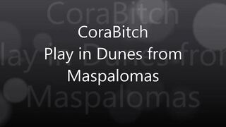 Corabitch Playing In Dunes