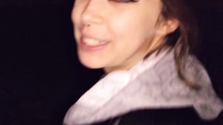 Quick Teen Fuck In Public Place - Cum Walk In Panties - Pov