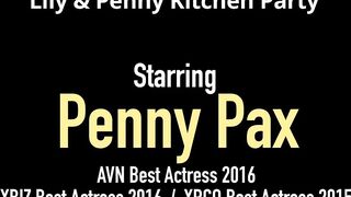 Dirty Ladies Penny Pax & Lily Labeau Sharing Alex Legend's Dick In The Kitchen