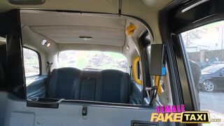 Female Fake Taxi She Lets Her Passenger Play With Her Massive Tits