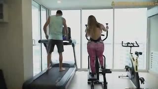 Big Booty Girl Picked Up From The Gym And Fucked Like There's No Tomorrow