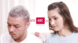 Slim4K - Sexy Cutie Alisha Brendy Enjoys Getting Hot Sex In All Positions