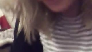 Cheating Wife Sharing Blowjob (My Husband Doesn't Even Watch Porn)