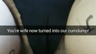 My Wife Now Turned Into Cheap Cumdump For Strangers [Snapchat. Cuckold]