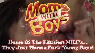 Momswithboys - Young Mom Sandra Romain Fucks Her Young Boyfriend