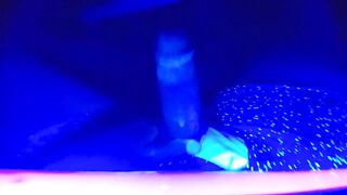 Suck Daddy's Cock With Your Slut Mouth' Nasty Talk With Sexy Moaning Cumshots - Black Light