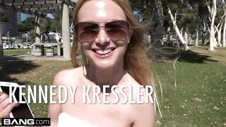 Kennedy Kressler Bends Over For Big Cock & Thumb In Her Ass