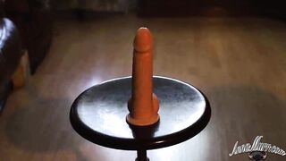 Beauty Sensual Sucking Dildo - Homemade