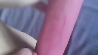 Lawrence - Dildo In The Wet Pussy