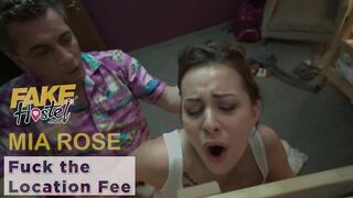 Fake Hostel Teen Mia Rose Cannot Sell Her Big Tits Videos Without Fucking The Manager