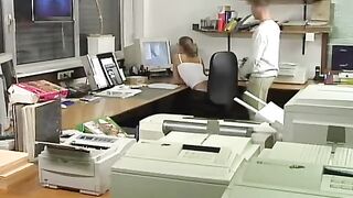 Hot German Teen Having Office Sex