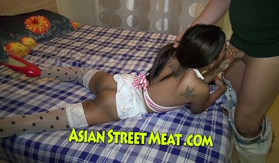 Slutty Amateur Asian Teen Got Pounded Rough In A Hotel