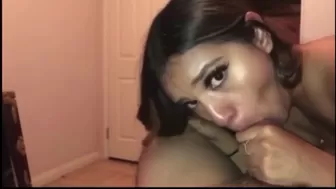 Homemade Amateur Asian Latina Girlfriend Sloppy Pov (Instagram @Iiam.elii