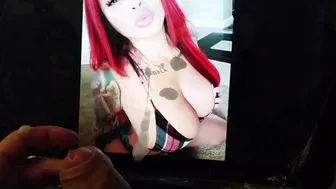 Dirty Talking Cum Tribute Brittany A Hot Red Haired Ebony With Big Tits