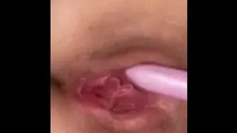 Solo Pussy Play With My Bullet Vibrator