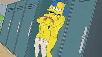 Bart Se Coge A Marge