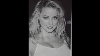 A Horny Young Amber Heard - Cum Tribute