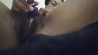 Caribbean Slut Loves Her Vibrator 3