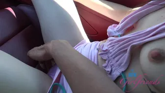 Naughty Car Ride With Emma Jade Playing With Her Pussy And Getting Roadhead (Pov Gfe)