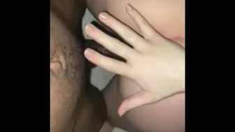 White Slut Try's To Take Bbc