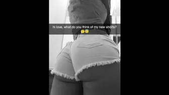 I Sent Nudes To My Friend On Snapchat And I Made Him Crazy Horny When He Saw My Big Ass