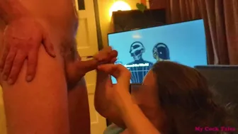 Mct: Drinking Sperm Of My Bull. My Man Cumming Watching My Face Covered In Sperm