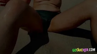 A Lot Of Feelings During Masturbation On The Beach