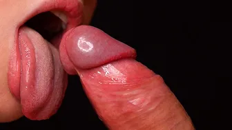 Close Up: Best Wet Blowjob In The World Right Now, All Cum On Tongue, Asmr Sucking Dick 4K