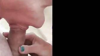 Lady J Sucking Cock And Spilling Cum