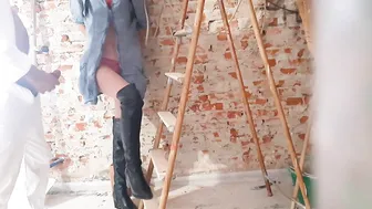 In The Building Site I Pay The Worker With Anal… And He Cums My Ass